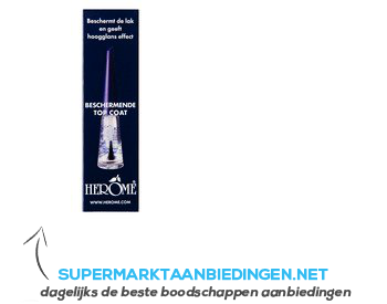 Herome Top coat aanbieding