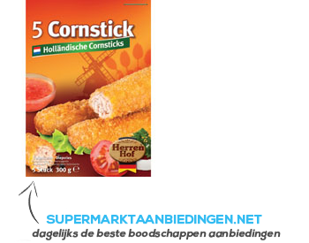 Herrenhof Cornsticks aanbieding