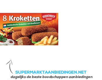 Herrenhof Kroketten aanbieding