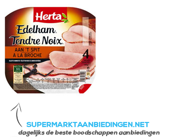 Herta Edelham aan 't spit aanbieding