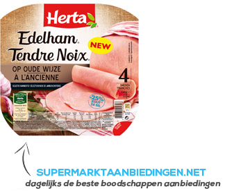 Herta Edelham op oude wijze aanbieding