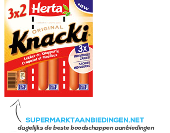 Herta Knacki original aanbieding