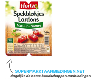 Herta Spekreepjes natuur aanbieding