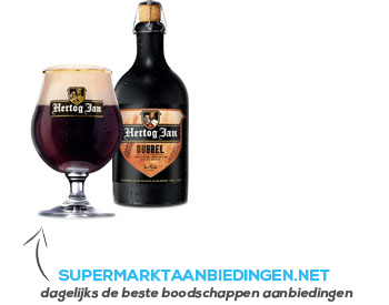 Hertog Jan Dubbel kruik aanbieding