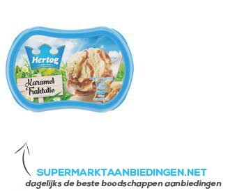 Hertog Karamel traktatie aanbieding