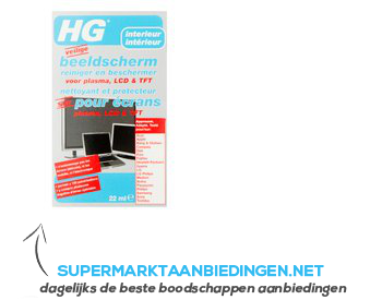 HG Beeldschermreiniger aanbieding