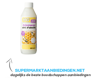 HG Bijenwas wit aanbieding