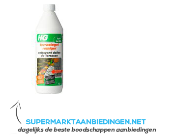 HG Grind terrastegel reiniger aanbieding