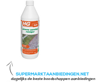 HG Groene aanslagreiniger aanbieding