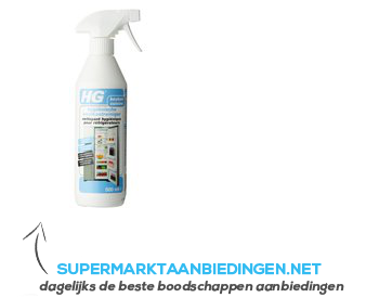 HG Hygiene koelkast reiniger aanbieding