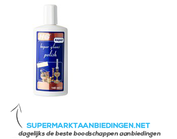 HG Koper glans polish aanbieding