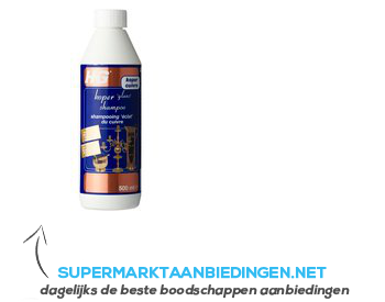 HG Koper shampoo aanbieding