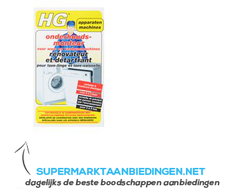 HG Onderhoudsmonteur wasmachine aanbieding