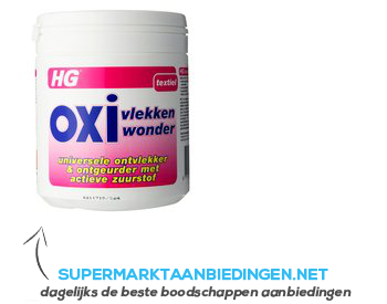 HG Oxi vlekkenwonder aanbieding