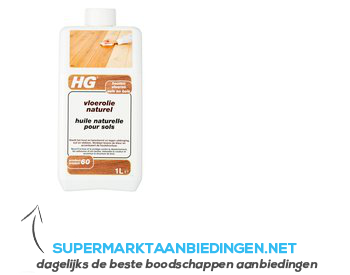 HG Parket vlekbestendige vloerolie naturel aanbieding