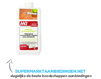 HG Parket wash en shine aanbieding