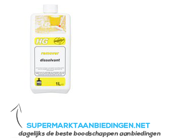 HG Remover dissolvant aanbieding