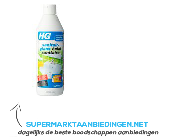 HG Sanitairglans aanbieding