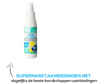 HG Toiletbril snelreiniger aanbieding