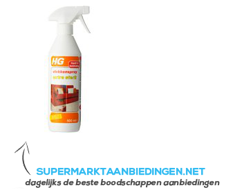 HG Vlekkenspray extra sterk aanbieding