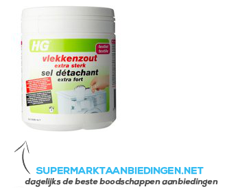 HG Vlekkenzout extra sterk aanbieding