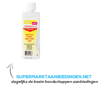 HG Vlekweg Saus/Jus Nr. 04 aanbieding