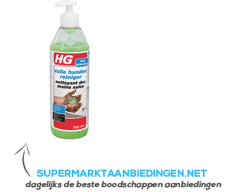 HG Vuile handen reiniger aanbieding