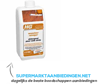 HG Wasvloerreiniger parket/ hout aanbieding