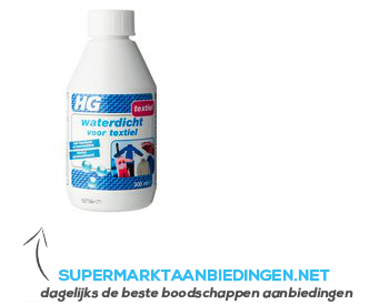 HG Waterdicht wasmachine textiel aanbieding