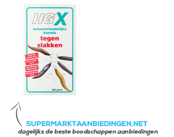 HG X korrels tegen slakken aanbieding