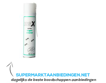 HG X spray tegen mieren aanbieding