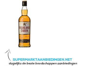 Highland Queen Blended Scotch whisky aanbieding