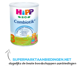 Hipp Bio combiotik groeimelk 3 aanbieding