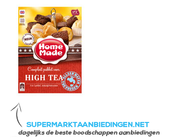 Homemade High tea pakket aanbieding