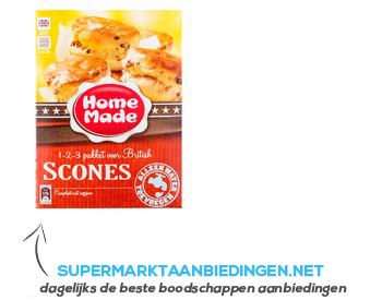 Homemade Scones mix compleet aanbieding