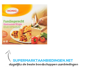 Honig Familiegerecht Mexicaanse wraps aanbieding