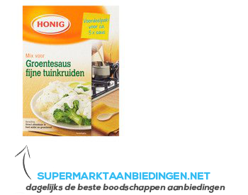 Honig Groentesaus tuinkruiden aanbieding