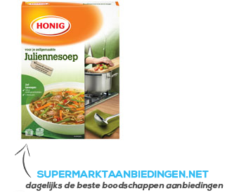 Honig Juliennesoep aanbieding