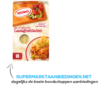 Honig Lasagnebladen aanbieding