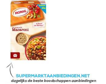 Honig Macaroni elleboogjes aanbieding