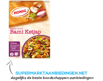 Honig Mix voor bami ketjap aanbieding