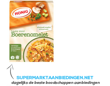 Honig Mix voor boerenomelet aanbieding