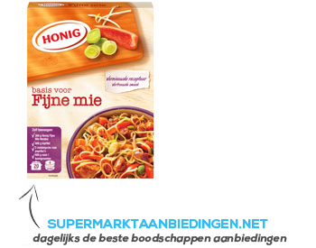 Honig Mix voor fijne mie aanbieding