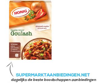 Honig Mix voor goulash aanbieding