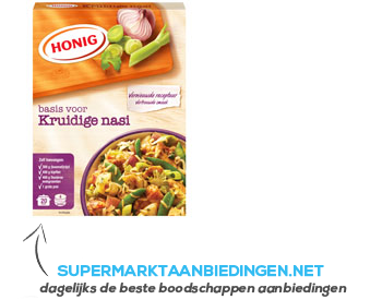 Honig Mix voor kruidige nasi aanbieding