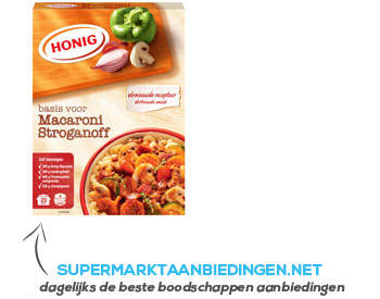 Honig Mix voor macaronisaus stroganoff aanbieding