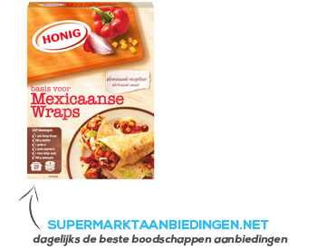 Honig Mix voor Mexicaanse wraps aanbieding