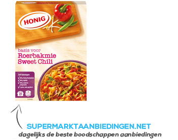 Honig Mix voor roerbakmie sweet chili aanbieding