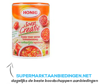 Honig Soep creatie tomatensoep aanbieding