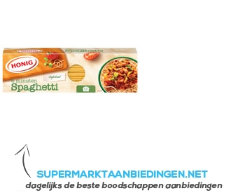 Honig Spaghetti vlugkokend aanbieding